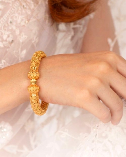 Golap Bala Bangles single piece size 24 Gold Plated