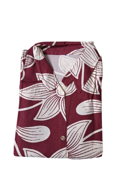 Printed Cotton Kurti with Collar