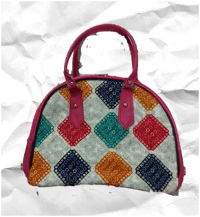 Multi colour Medium Hand bag PU leather - Image 4