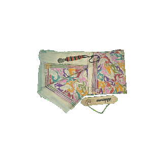 Tussar Multi colour Bird Motives Saree - Image 5