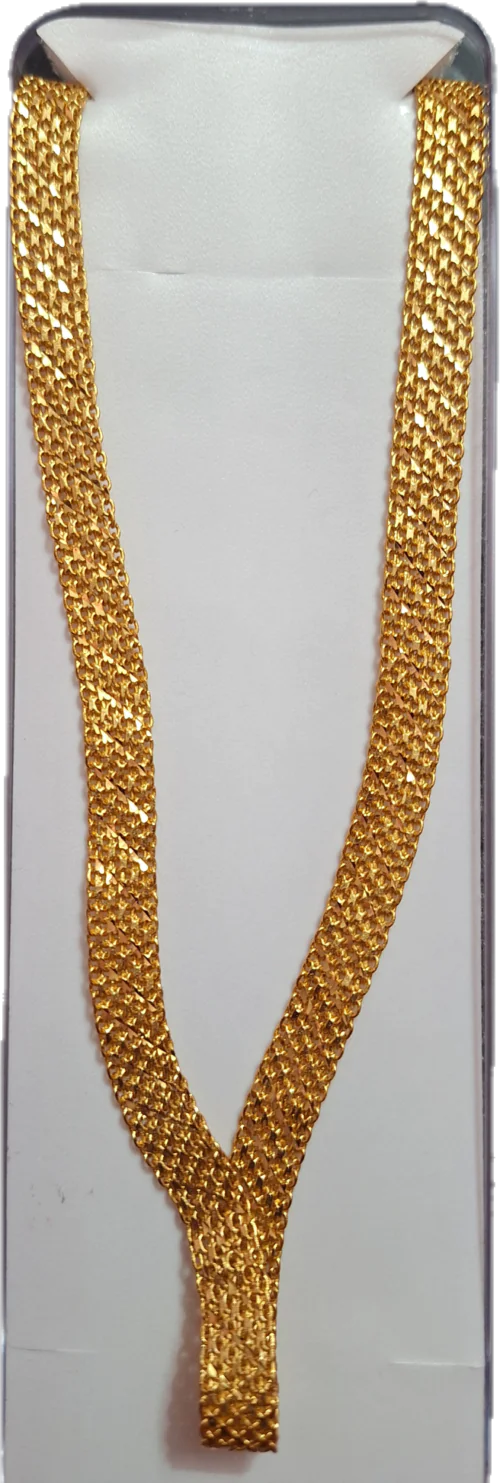 Long Chatai Chain single piece size 30 Gold Plated