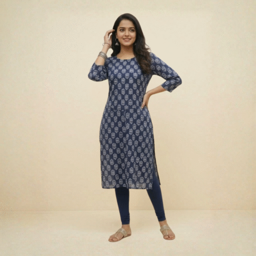 Indigo Top(short kurti)
