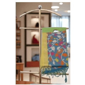 Soft Silk Saree Tunte blue Kalamkari print with yellow jari Par