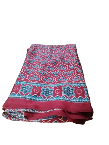 MOHAR Red Saree - Image 2