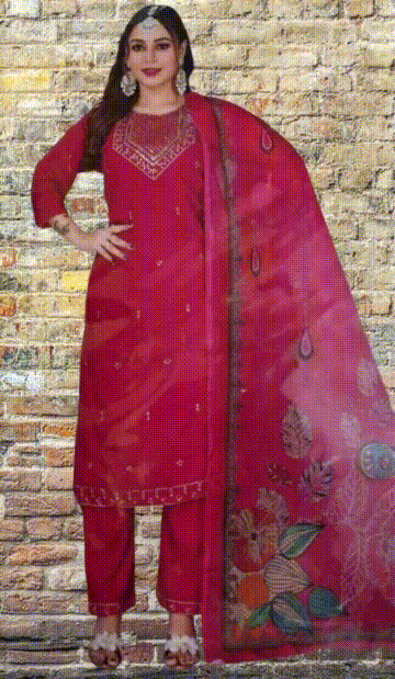 Three piece Kurti set