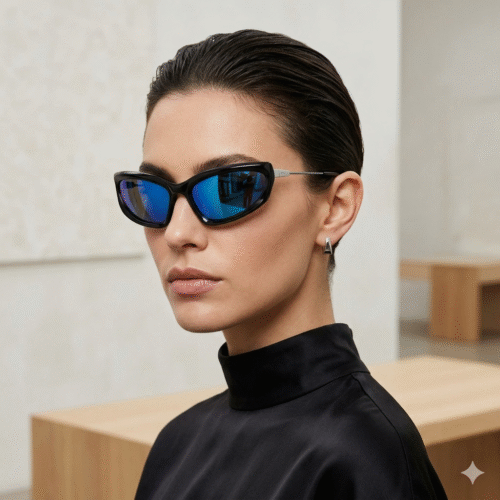 Unisex Sunglass with Blue colour tint