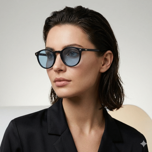 Women Sunglass with blue colour tint