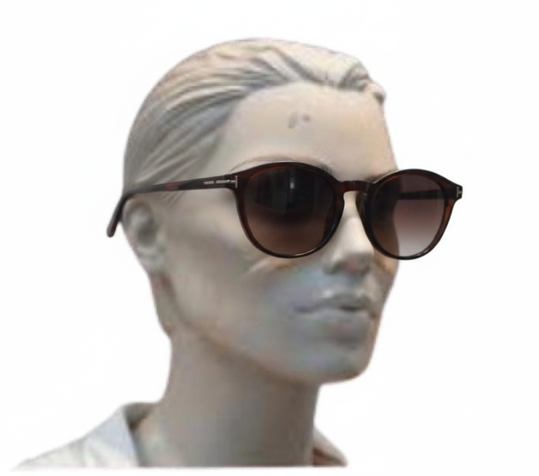 Women Sunglass with cat eye design brown colour tint