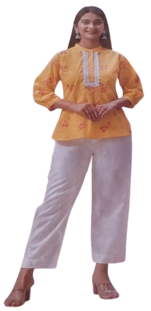 Short Top Cotton Kurti Maya Combo 2 pieces - Image 2
